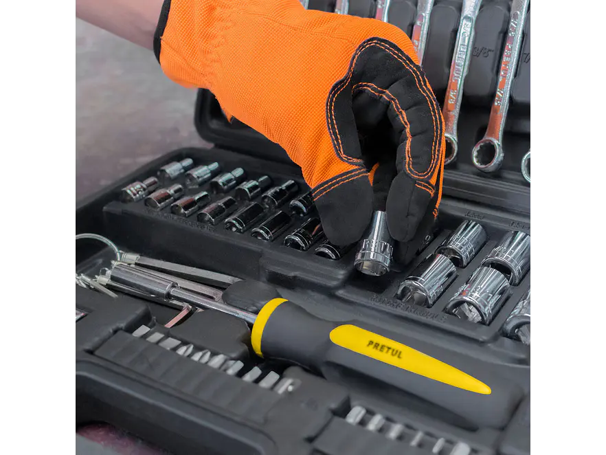 Juego de herramientas Pretul 22981 73 piezas con estuche  - Foto 8 | aztools.co
