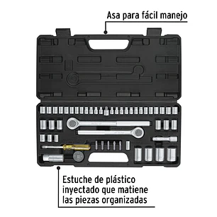 Juego de herramientas Pretul 24219 51 piezas mecánica 