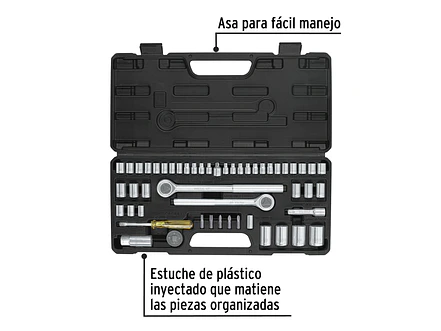 Juego de herramientas Pretul 24219 51 piezas mecánica  - Foto 2 | aztools.co