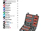 Set de puntas y copas, 90 piezas, Pretul PRETUL 22977 - Miniatura 3 | aztools.co