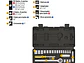 Juego de copas Pretul 24220 39 piezas con ratchet profesional - Miniatura 3 | aztools.co
