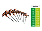 Juego de 8 llaves torx mango T Truper 100935, T9-T40