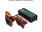 Juego de 8 llaves torx mango T Truper 100935, T9-T40