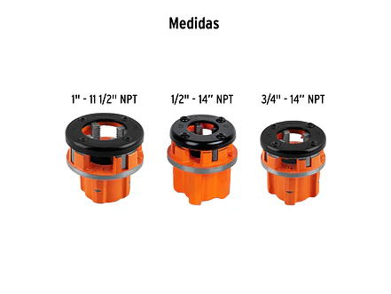 Juego de tarrajas para tubo Truper 13070, 4 piezas  - Foto 3 | aztools.co