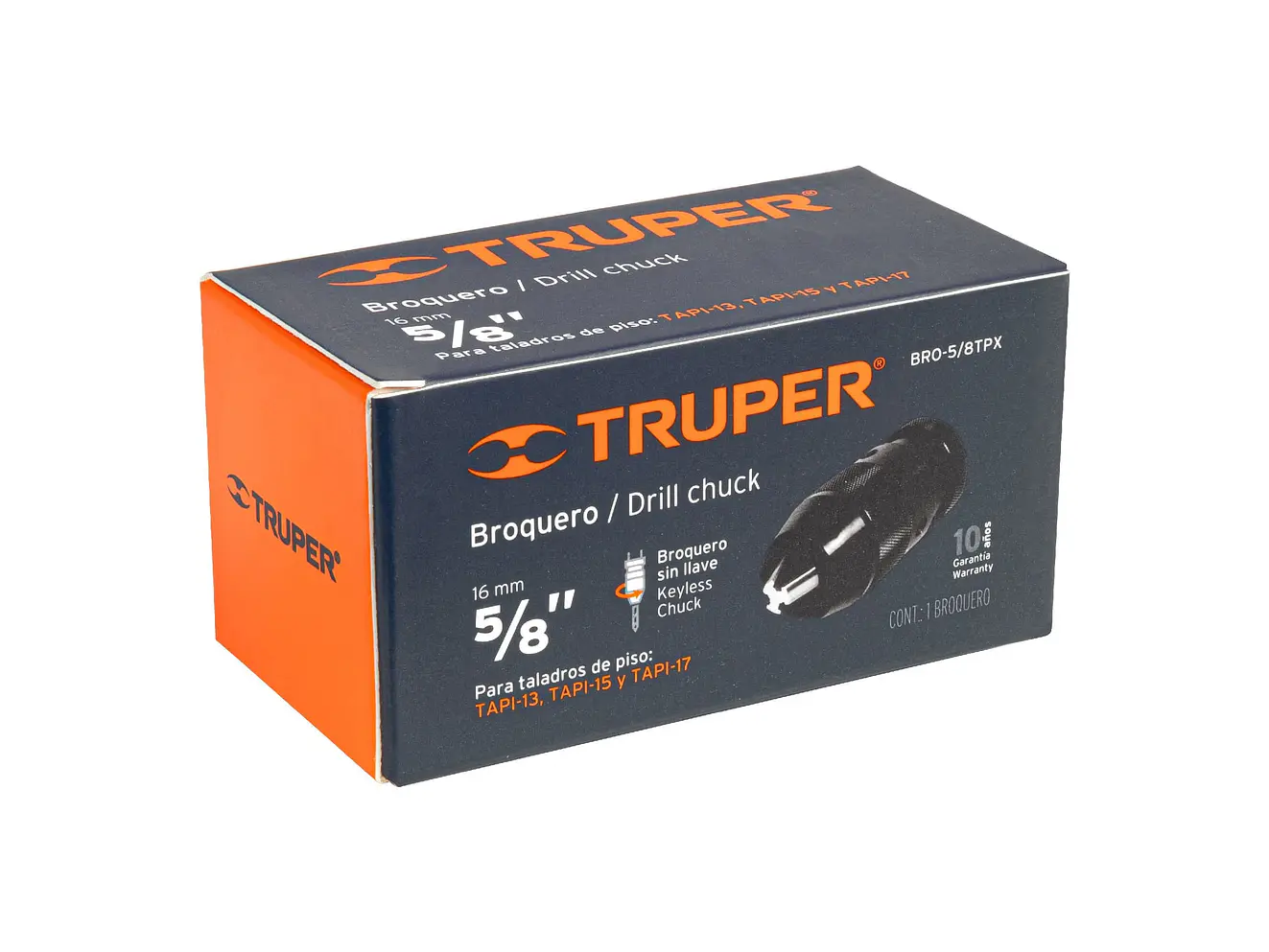 Mandril 5/8' para taladro de piso Truper 15478 - Foto 4 | aztools.co