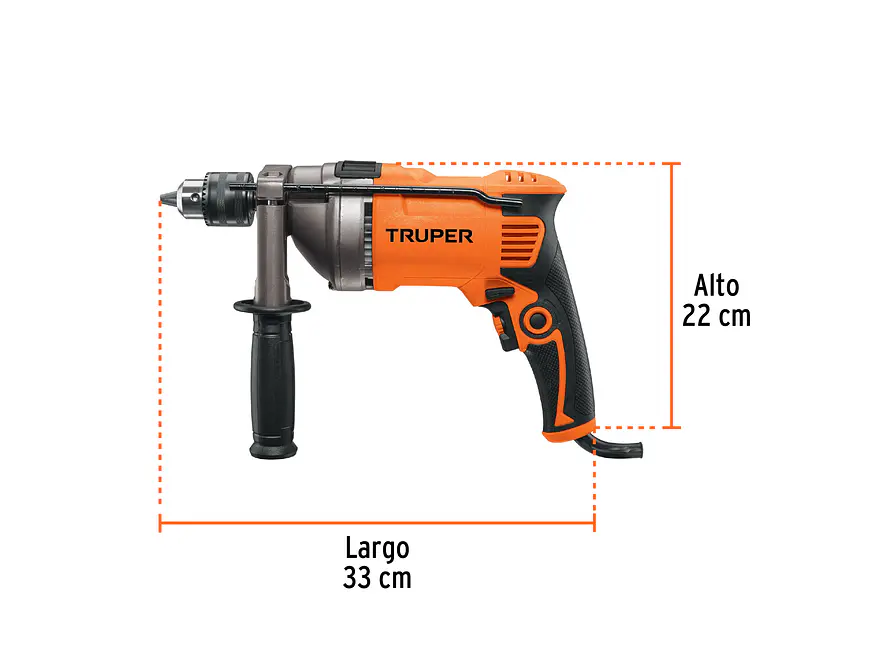 Taladro percutor -rotomartillo Truper 14659  1/2