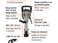 Demoledor HEX 20 kg Truper 100893 55 JOULES 1600 W  Expert MADE-20NX  - Miniatura 2 | aztools.co