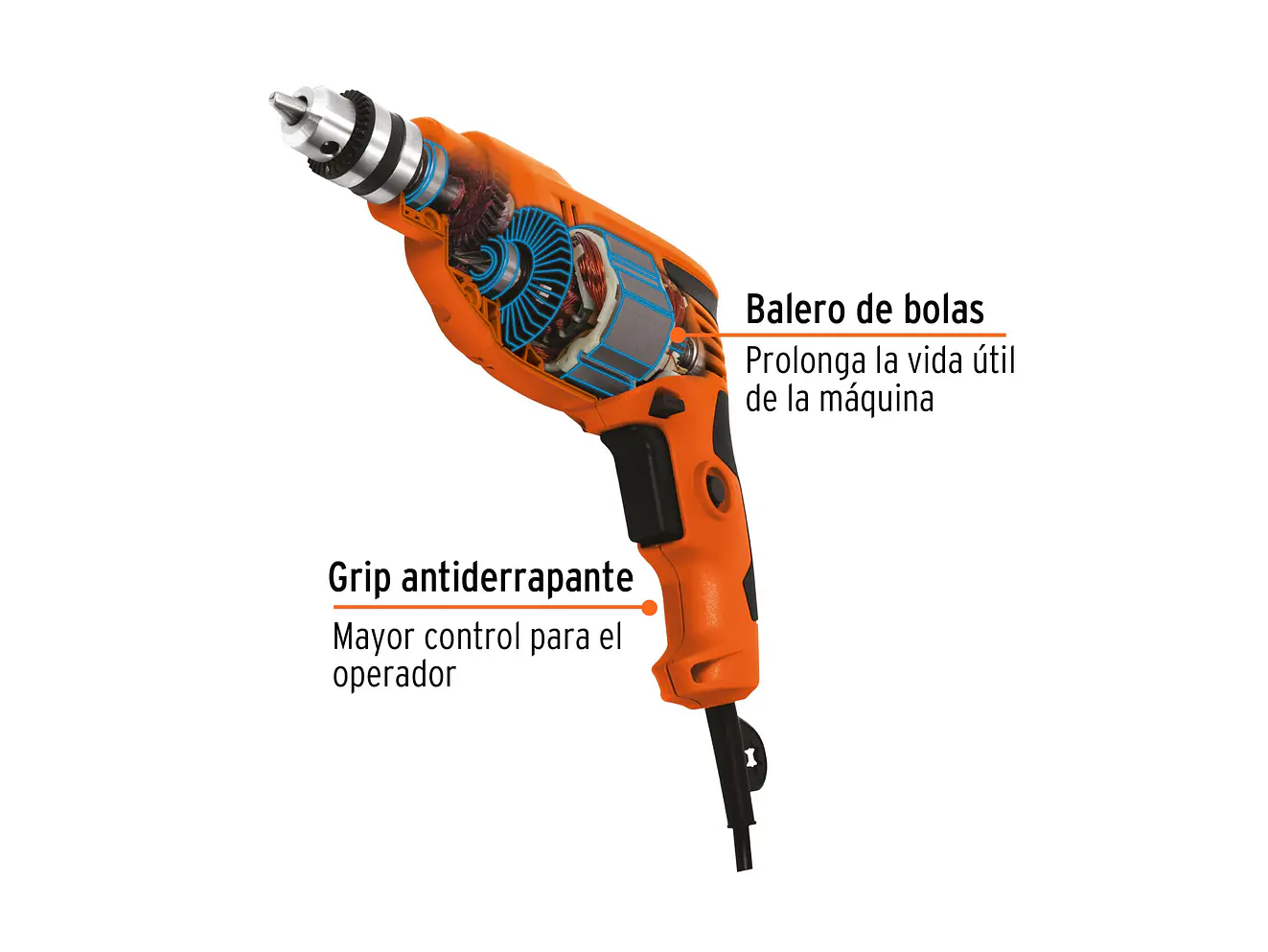 Taladro Truper 16708 3/8