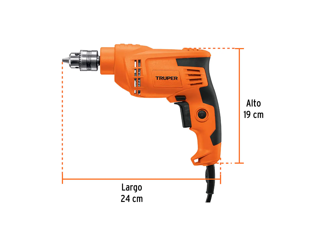 Taladro Truper 16708 3/8