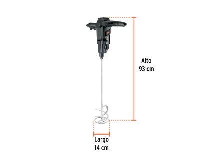 Mezcladora eléctrica Truper 101519 de 1,500 W