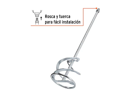 Varilla mezcladora para MEZ-150N TRUPER 101960 - Foto 2 | aztools.co
