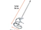 Varilla mezcladora para MEZ-150N TRUPER 101960 - Miniatura 3 | aztools.co