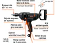 Taladro truper tipo espada industrial 16714 1/2', 1150 W