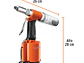 Remachadora neumática Truper 101896 3/16