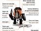Router profesional Truper 100954, 1-3/4 HP