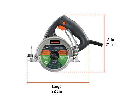 Corta de baldosas eléctrico 4 1/2