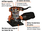Lijadora profesional orbital Truper 16682, BSC-7 LIOR-1/4A2 naranja 60Hz 200W - Miniatura 2 | aztools.co