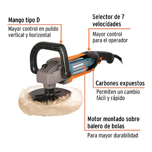 Polichadora para autos Truper 16626, 7