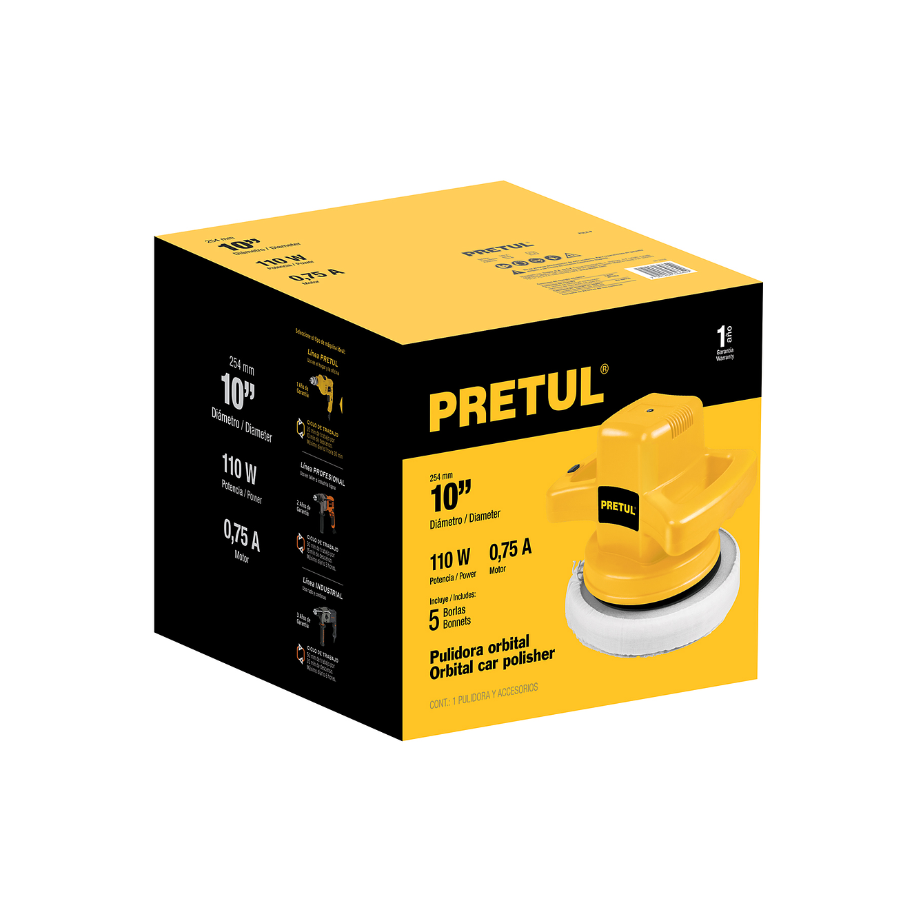 Polichadora  Pretul  26400 10', 110w,  4