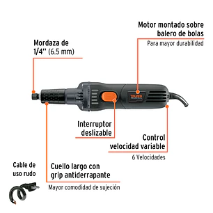 Mototools recto, 1/4