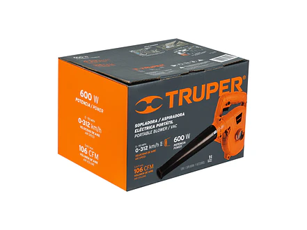 Sopladora eléctrica de 600 W TRUPER 17984 - Foto 4 | aztools.co
