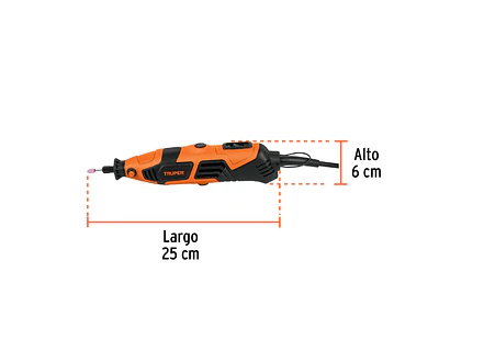 Moto tool, profesional, 150 W TRUPER 17449 - Foto 3 | aztools.co