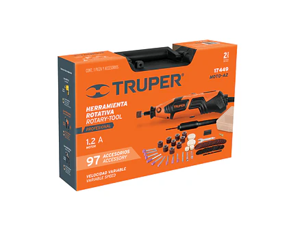Moto tool, profesional, 150 W TRUPER 17449 - Foto 8 | aztools.co