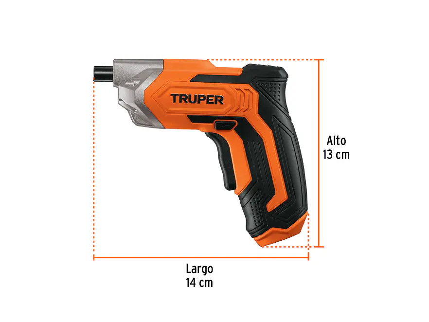 Atornillador inalámbrico Truper 17033, batería ion Litio 3.6 V  - Foto 3 | aztools.co