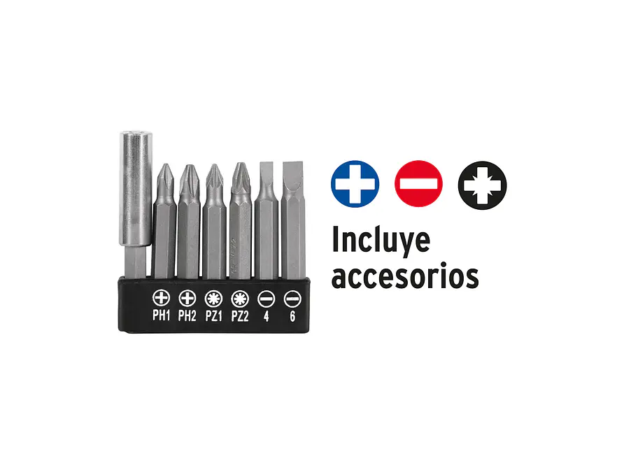 Atornillador inalámbrico Truper 17033, batería ion Litio 3.6 V  - Foto 4 | aztools.co