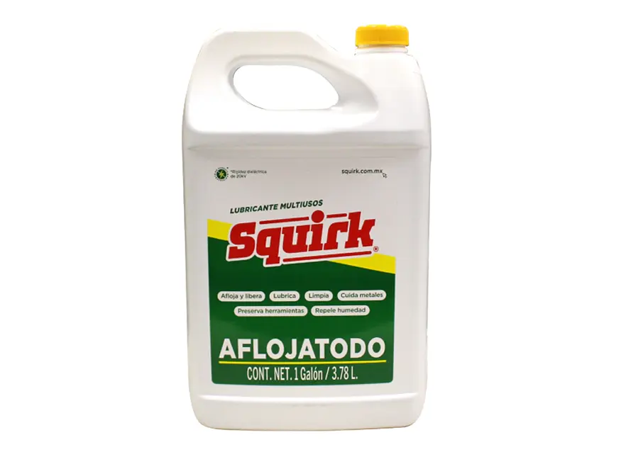Lubricante Aflojatodo Squirk 1 Galón - Lubrica, Limpia y Protege - Foto 1 | aztools.co