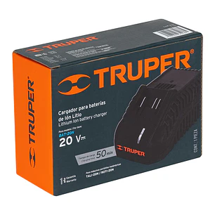 Cargador de baterías, ion Litio, 18 V, TALI-18N2 y ROTI-18N2 TRUPER 15043