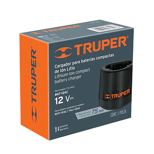 Cargador de baterías Truper 16946, ion litio,  12 V para taladro TALI-12A 
