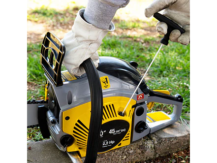 Motosierra a gasolina, motor 45 cc, barra 20', Pretul