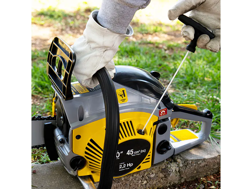 Motosierra a gasolina, motor 45 cc, barra 20', Pretul