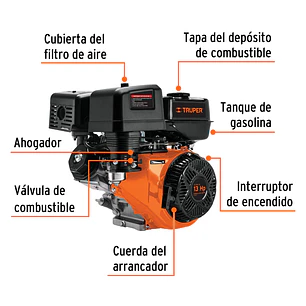 Motor a gasolina Truper 101329, 13 HP 