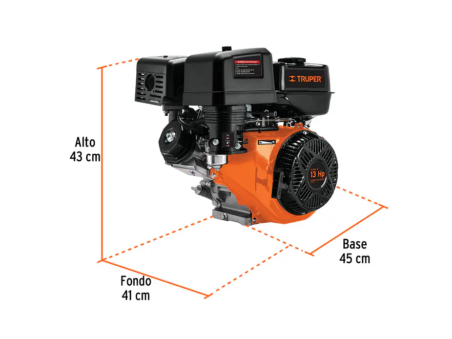 Motor a gasolina Truper 101329, 13 HP  - Foto 3 | aztools.co