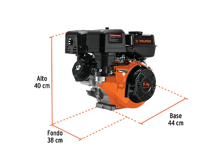 Motor a gasolina Truper 101328, 9 HP  - Foto 3 | aztools.co
