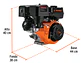 Motor a gasolina Truper 101328, 9 HP  - Miniatura 3 | aztools.co