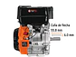 Motor a gasolina Truper 101328, 9 HP  - Miniatura 4 | aztools.co