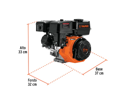 Motor a gasolina Truper 101327, 6.5 HP  - Foto 3 | aztools.co