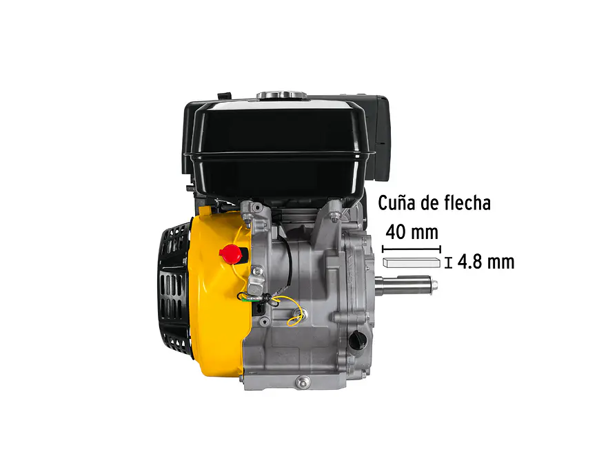 Motor a gasolina Pretul 28114, 6.5 HP con sensor de aceite - Foto 4 | aztools.co