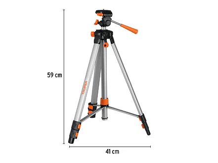 Tripié extensible de aluminio para nivel láser Truper 100811, 50-150 cm