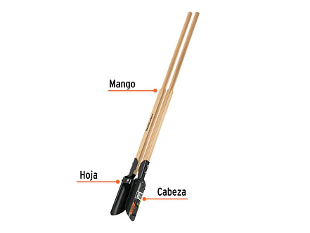 Cavador Hércules, mango 48