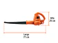 Sopladora Eléctrica 960W Truper 18145 - Miniatura 2 | aztools.co