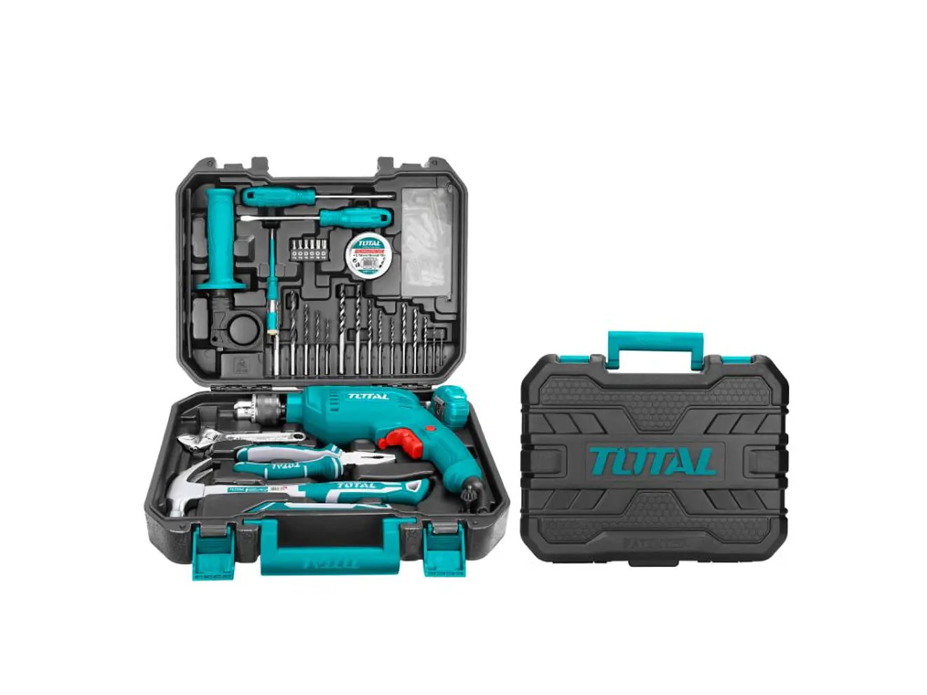 Juego de Herramientas taladro 550w 111 piezas UTHKTHP1112 - Envío a todo Colombia | aztools.co