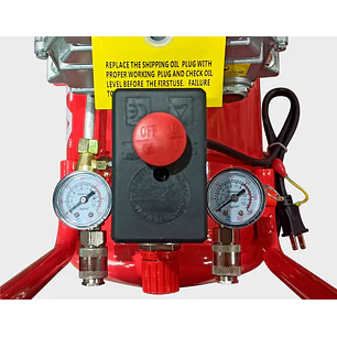 Compresor de Aire 2HP 24L Fujita FGM1524L – Compacto y Potente