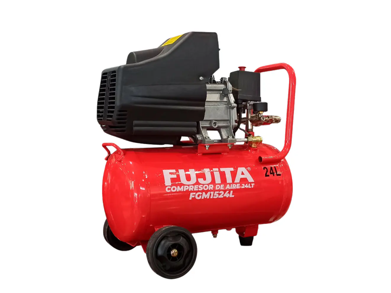 Compresor de Aire 2HP 24L Fujita FGM1524L – Compacto y Potente - Foto 1 | aztools.co