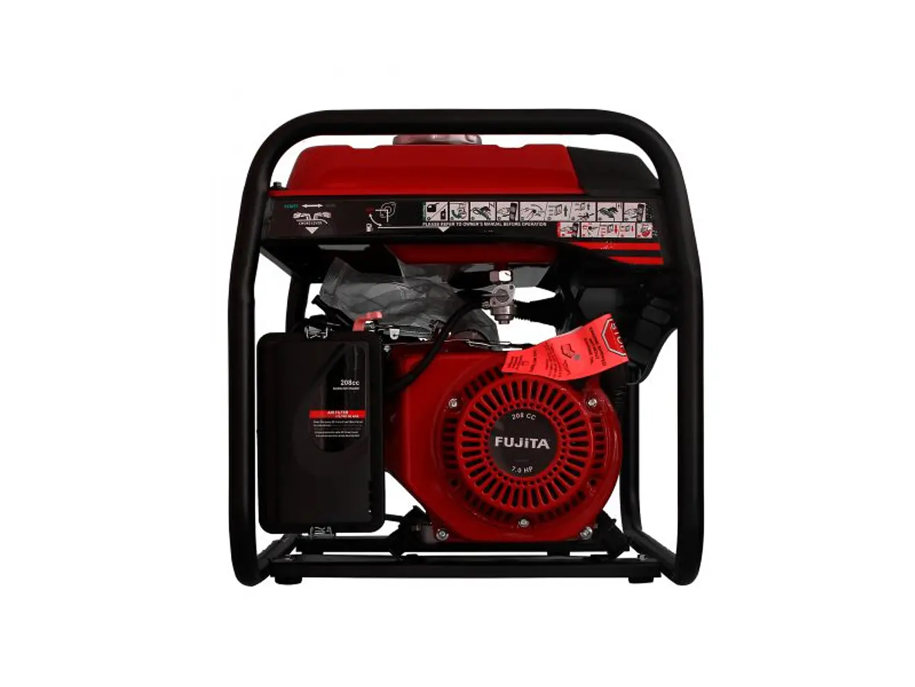 Planta Eléctrica a Gasolina Fujita GD3500 3500W 7.0HP Monofásica - Foto 4 | aztools.co