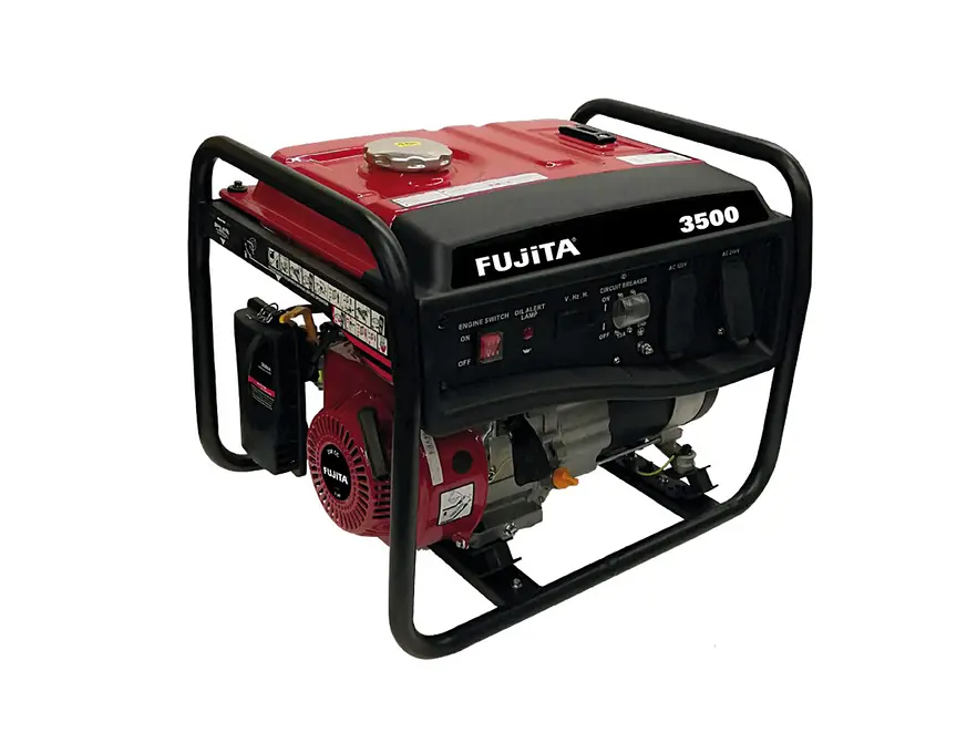 Planta Eléctrica a Gasolina Fujita GD3500 3500W 7.0HP Monofásica - Foto 2 | aztools.co