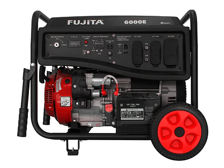 Planta Eléctrica 6000W Gasolina Fujita GD6000E con Arranque Eléctrico - Foto 1 | aztools.co